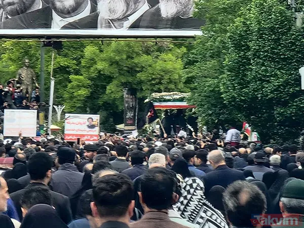 İran'da yas var: Kare kare İbrahim Reisi'nin cenaze töreni - 5