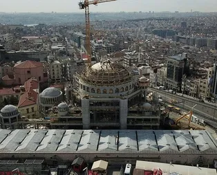 Taksim Camii’nde sona doğru!
