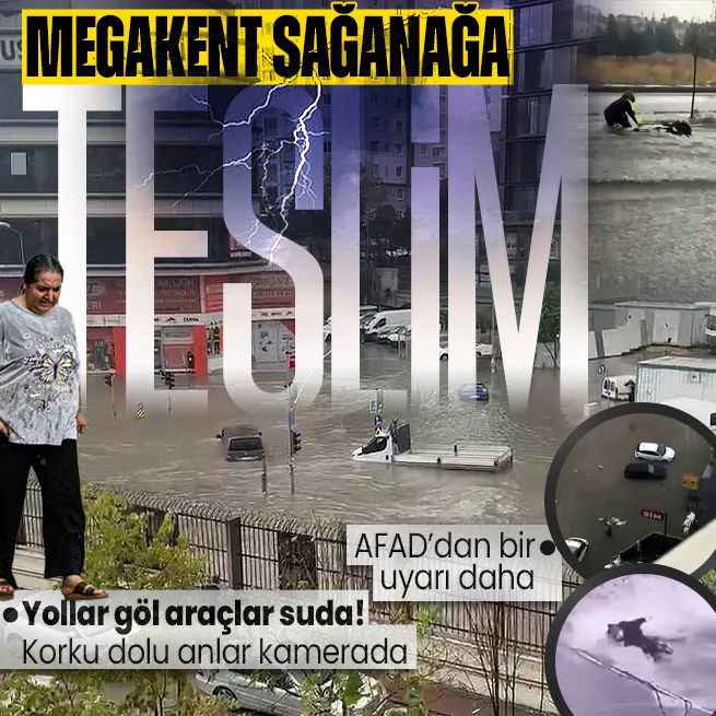 HAVA DURUMU | Meteoroloji ve valilik uyardı beklenen yağış geldi! İstanbul dahil birçok ilde yollar göle döndü! | 28 Eylül 2023 hava durumu