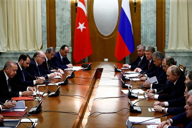 3'lü zirve öncesi Başbakan Erdoğan, Ruhani ve Putin ile görüştü-3