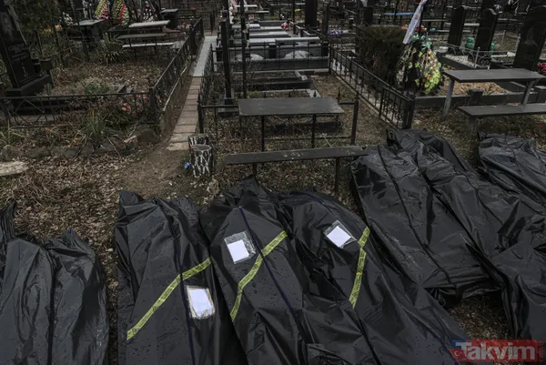 Ceset war! Buça'da dehşete düşüren görüntüler! Toplu mezarlar... - 34