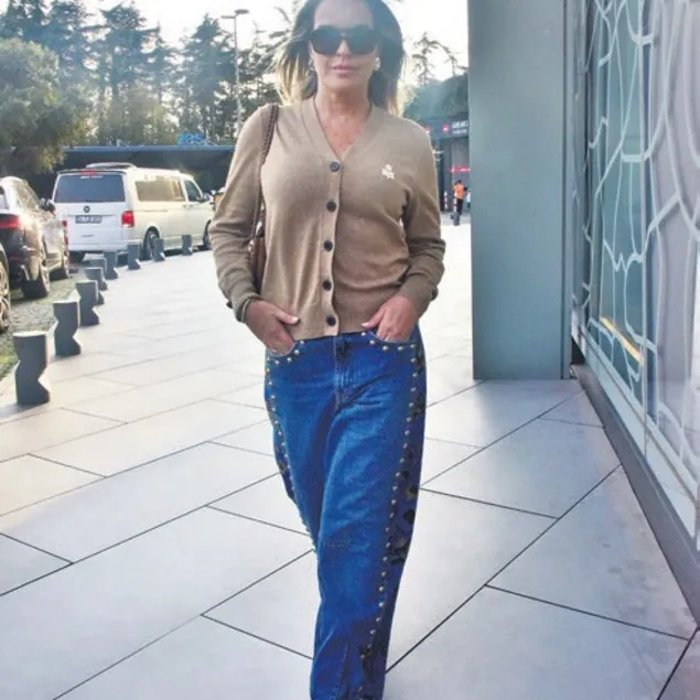 Yeni imajıyla dikkat çekti