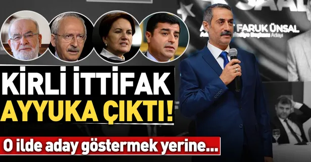 Kirli İttifak şimdi de Adıyaman için devrede! CHP ve HDP, Saadet'in adayını destekleyecek...