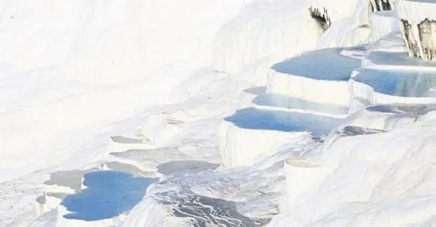 Pamukkale’ye 70 bin ziyaretçi