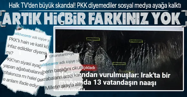 CHP yandaşı Halk TV'den bir skandal daha! Hain terör örgütü PKK'yı başlığına taşıyamadı sosyal medya ayağa kalktı!