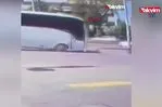 Ankara’da feci kaza... İşlek caddede yolun karşısına geçmeye çalışınca metrelerce sürüklendi