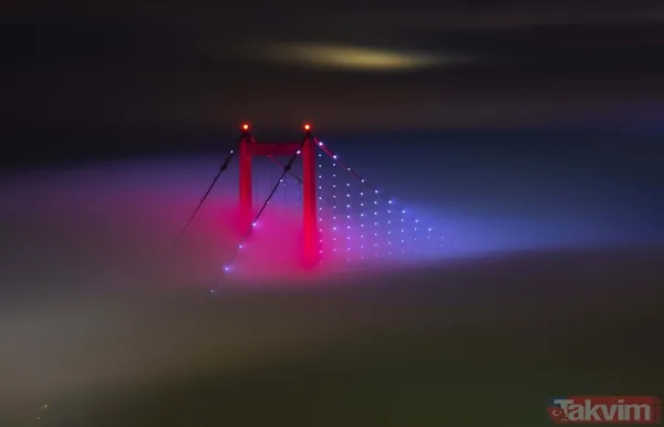 SON DAKİKA: İstanbul sis durumu! Megakent sis altında kayboldu - 21