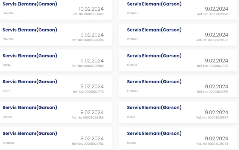 12-29 Şubat İŞKUR iş ilanları geldi! En az ilköğretim mezunu yüzlerce garson (servis elemanı) alım başvuru şartları açıklandı-5