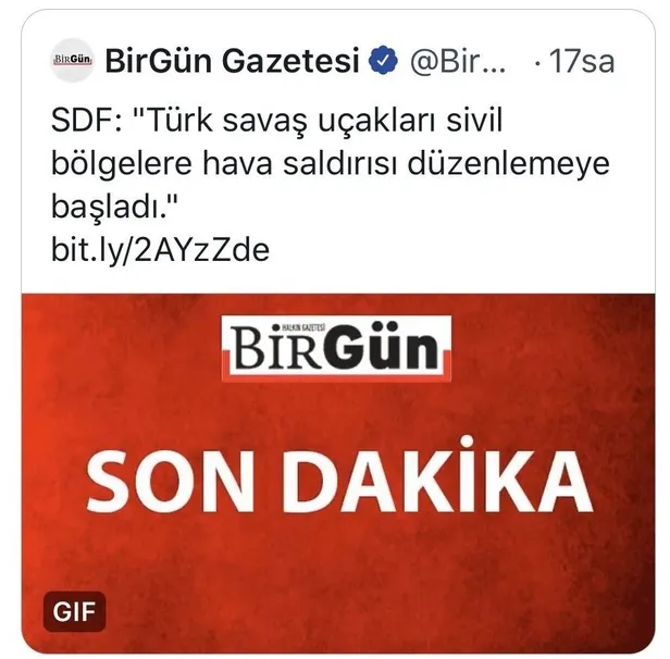 "TSK sivilleri vuruyor" diyen BirGün'e operasyon! Evinden aldılar!-1