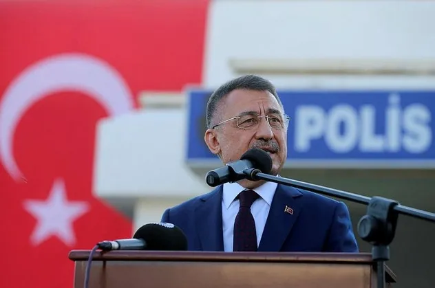 Cumhurbaşkanı Yardımcısı Oktay KKTC'den AB'ye mesaj verdi: İnsani krizlere 'asla ve asla' dediğinize şahit olmadık