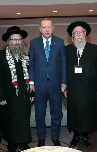 Başkan Erdoğan, Siyonizme Karşı Yahudiler Birliği heyetini kabul etti