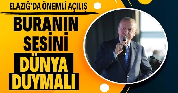 Son dakika: Başkan Erdoğan Elazığ’da İpek Yolu Uluslararası Çocuk ve Gençlik Çalışmaları Merkezi’nin açılışını gerçekleştirdi