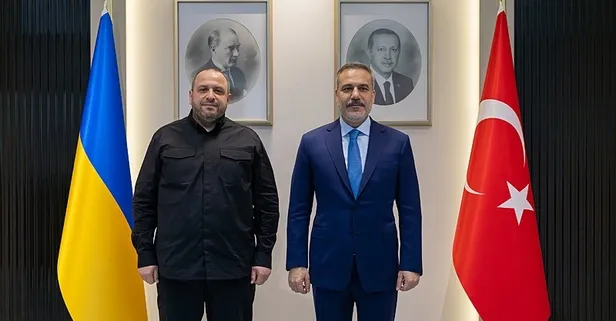 Bakan Fidan’dan kritik temas! Ukrayna Güvenlik Konseyi Sekreteri Umerov ile görüştü