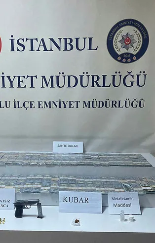İstanbul Beyoğlu'nda sahte para operasyonu