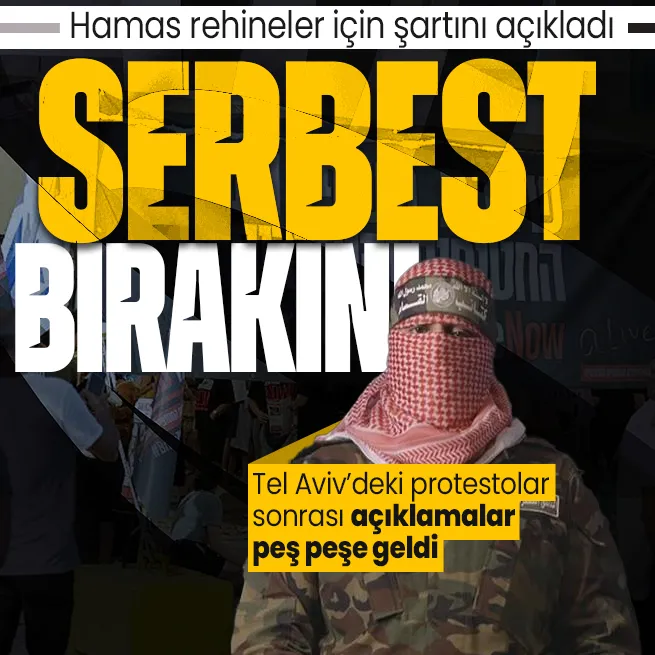 İşgalci İsrail ve Hamastan peş peşe rehine açıklaması: Esirlere karşı Filistinli mahkumlar!