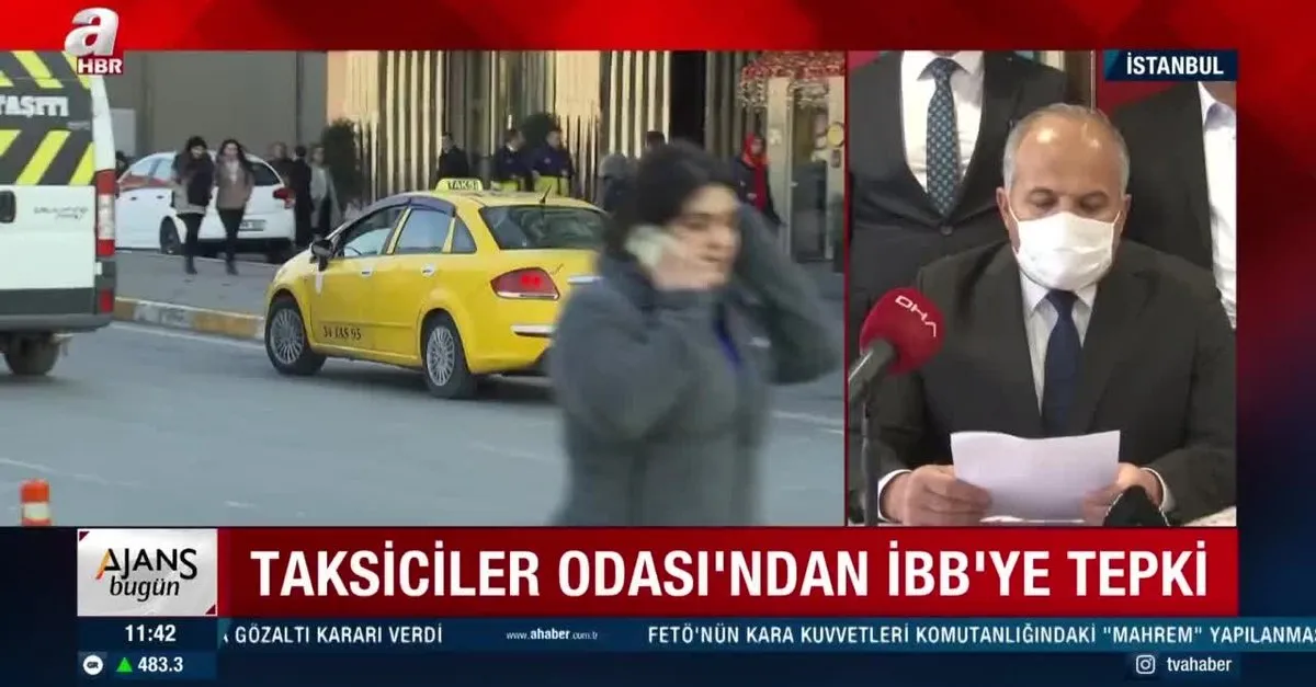 Taksicilerden Ibb Nin Yeni Taksi Yonetim Sistemine Tepki Takvim