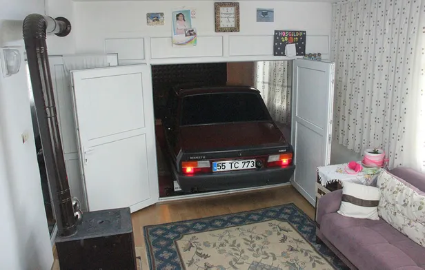 Samsun'da akılamaz tutku! Arabası ile birlikte yaşıyor-2