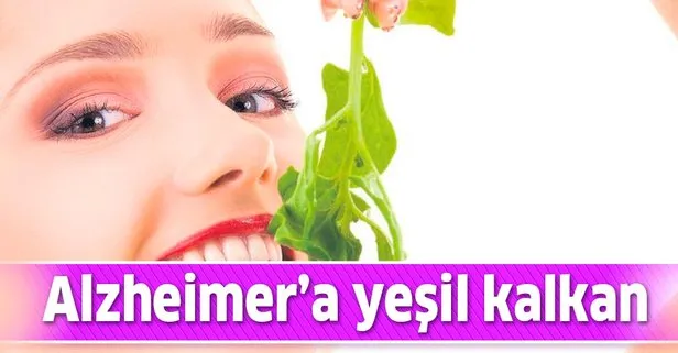 Alzheimer’a yeşil kalkan