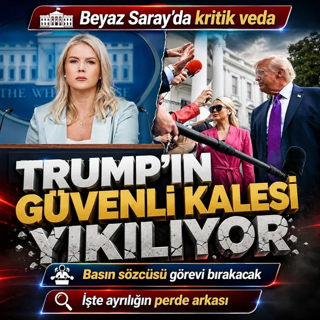 Trumpın en güvendiği yardımcılarından biriydi! Beyaz Saray basın sözcüsü Karoline Leavitt görevden ayrılıyor
