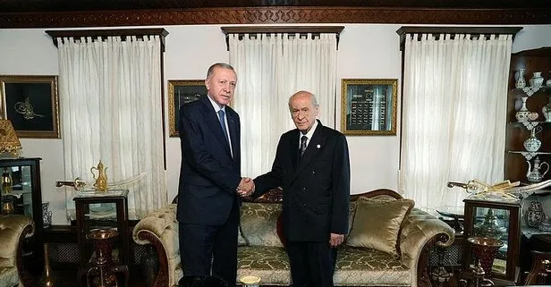 Başkan Erdoğan, MHP Genel Başkanı Devlet Bahçeli’yi konutunda ziyaret etti | İşte görüşmenin perde arkası