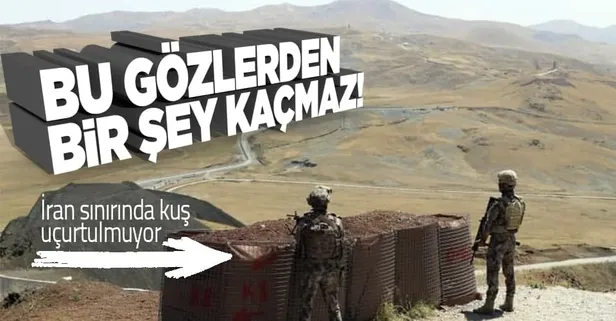 Ekipler teyakkuzda! İran sınırında kuş uçurtulmuyor