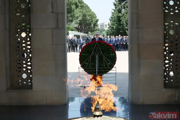 Başkan Recep Tayyip Erdoğan'dan Gardaş Azerbaycan'a ziyaret! Heyette Sinan Oğan da yer aldı - 22