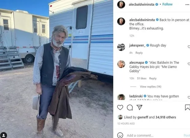 Alec Baldwin film çekiminde kazara 2 kişiyi vurdu: 1 ölü, 1 yaralı-6