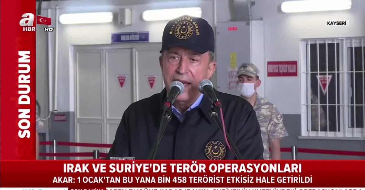 Bakan Akar duyurdu! 1 Ocak'tan bu yana kaç terörist etkisiz hale getirildi?