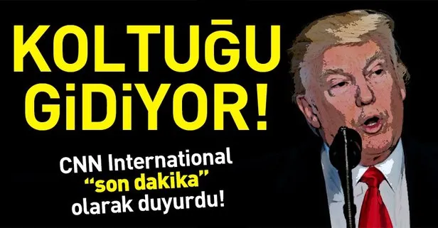 Donald Trumpın koltuğu elden gidiyor