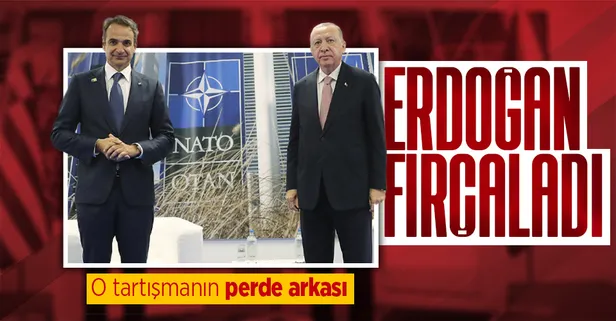 SON DAKİKA: Başkan Erdoğan Yunanistan Başbakanı Miçotakis'i fırçaladı! NY Times perde arkasını yazdı