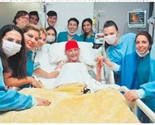 Yoğun bakımda nişan töreni