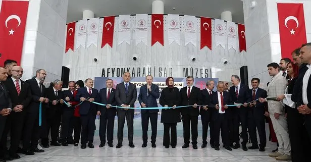 Başkan Erdoğan Afyonkarahisar Müzesi’ni hizmete açtı: Afyon’umuzun kadim tarihini günümüze taşıyacak