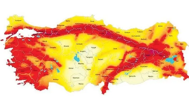 Türkiye deprem haritası değişti mi? Deprem haritası nedir ...
