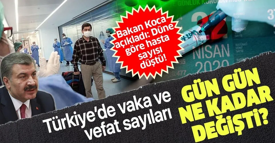 Türkiye'de 22 Nisan koronavirüs vaka sayısı kaç oldu? Bakan Koca: Düne göre hasta sayısı düştü