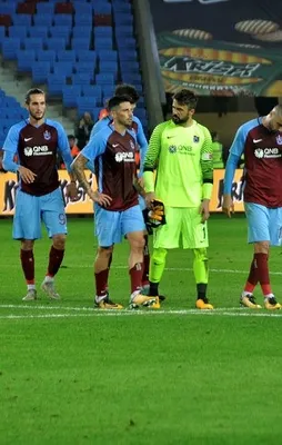Trabzonspor evinde darmadağın