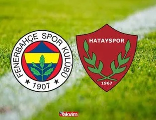 Fenerbahçe Hatayspor maçı ne zaman, saat kaçta? Hangi kanalda?