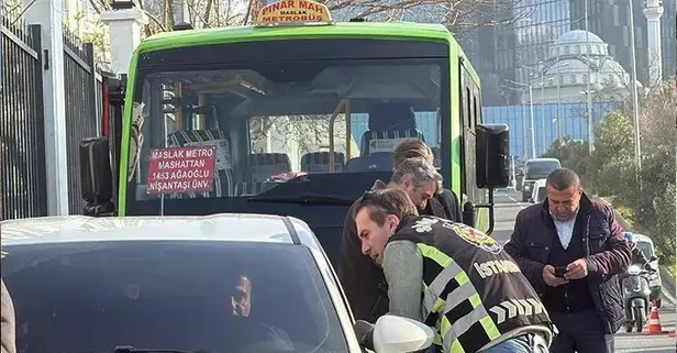 Kaçak yolcu isyanı! Sarıyer'de minibüs'te gergin anlar: Şoför kapıları kapattı kimseyi indirmedi