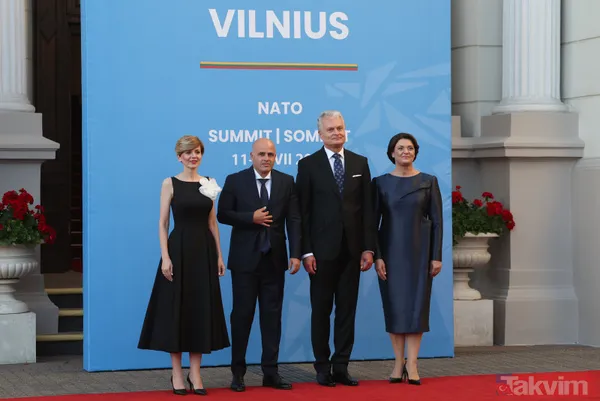 Başkan Erdoğan ve eşi Emine Erdoğan NATO Zirvesi kapsamında düzenlenen resmi akşam yemeğine katıldı - 29