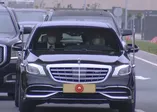 Başkan Erdoğan'ın makam aracında maske detayı