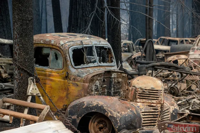 ABD’nin California eyaleti alev alev! 50 binden fazla hanede elektrik yok