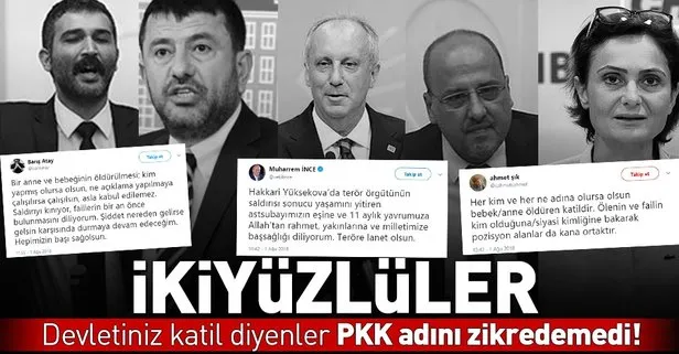 CHP'li ve HDP'lilerin hiçbiri PKK diyemedi
