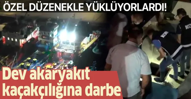 Dev akaryakıt kaçakçılığına darbe: 2,5 milyonluk zarar engellendi, 19 tutuklama