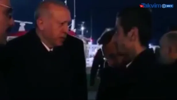 İyi Partili Mine Koraş'ın rencide ettiği Bayburtlu Yusuf Özoğul, Başkan Erdoğan ile bir araya geldi