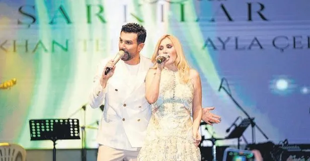 Gökhan Tepe ve Ayla Çelik, sevenleriyle buluştu