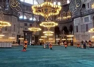 Ayasofya-i Kebir Cami-i Şerifinde ramazan hazırlığı!