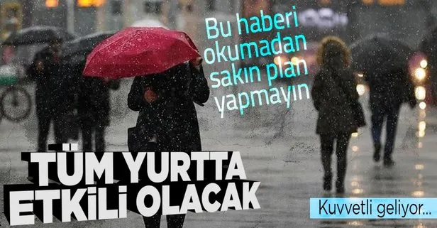 meteoroloji den saganak yagis uyarisi istanbul ankara ve izmir de hava nasil olacak iste hava durumunun detaylari takvim