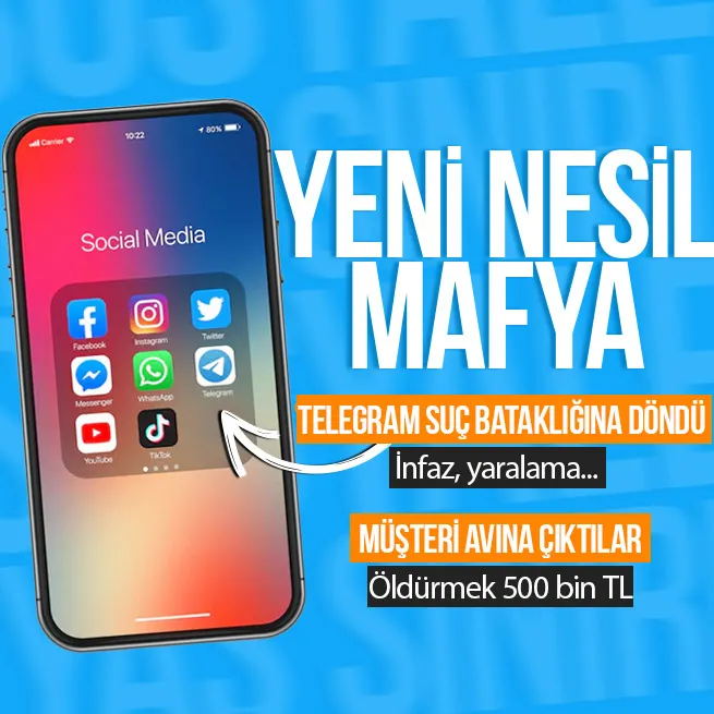 Telegram’da suç çeteleri!