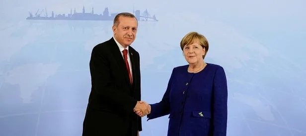 Erdoğan ve Merkel'den kritik görüşme