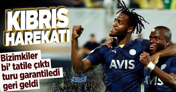 Fenerbahçe deplasmanda AEK Larnaca'yı devirdi! Turu garantiledi