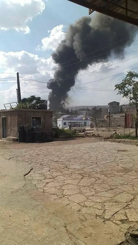 Son dakika: Afrin'de bomba yüklü tankerle terör saldırısı: En az 42 sivil hayatını kaybetti-5